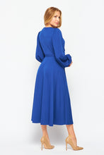 Royal Blue Long Sleeve Dress