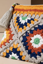 Marigold Handmade Crochet Tile Pouch