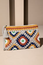 Marigold Handmade Crochet Tile Pouch