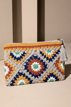 Marigold Handmade Crochet Tile Pouch