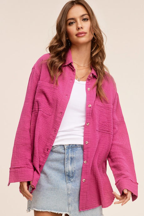 Fuchsia Zenna Shirt