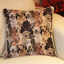 Brown Labrador Pillowcase/Cushion Cover