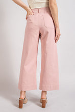 Dusty Pink Soft Washed Wide Leg Pants