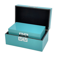 Tiffany Blue Jewelry Storage Box - Set of 2