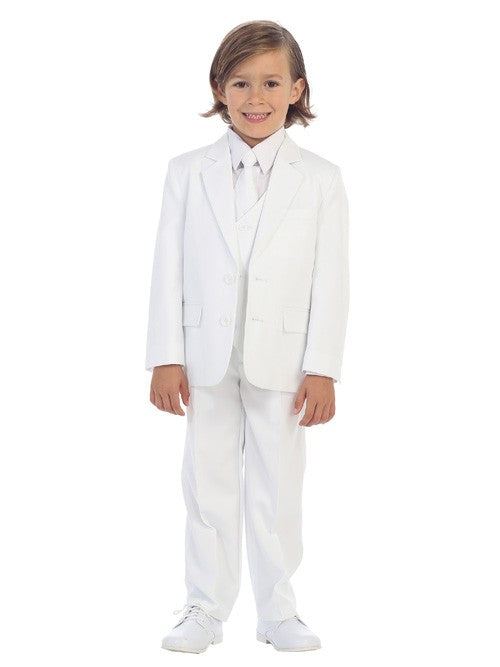 White Jewels & Gents 2 Button Suit