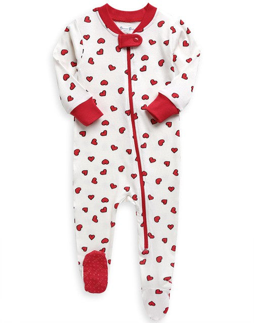 Red Heart Pop Baby Footie