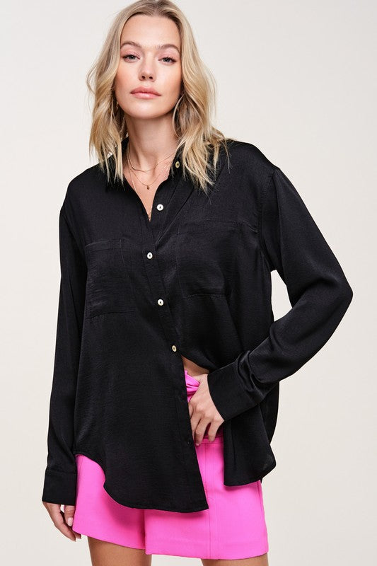 Black Hazel Shirt