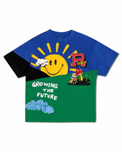 Royal Think Green Cut&Sew Graphic Tee