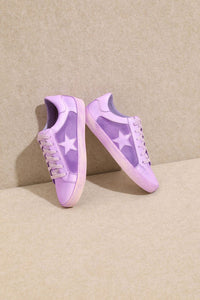 Purple Fashion Star Sneakers