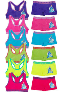 Princess Character Girl Underwear Set(12pc)