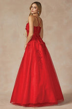 Red Embroidered Top A Line Contrast Dress