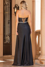 Black Ruched Solid Trumpet Dress