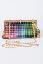Multicolor Rhinestone Party Clutch