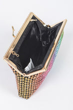 Multicolor Rhinestone Party Clutch
