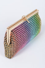 Multicolor Rhinestone Party Clutch