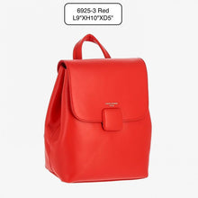 Red David Jones New Backpack Collection