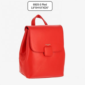 Red David Jones New Backpack Collection