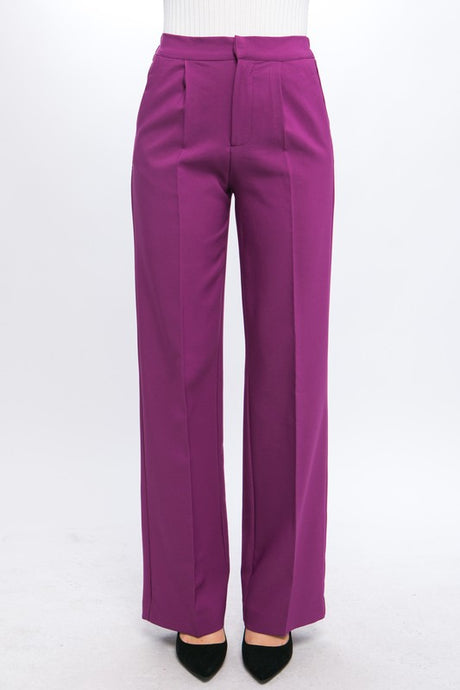 Violet Regular-Fit Dress Pants