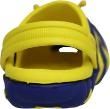 Yellow Blue Toddler Boy Caterpillar Clog