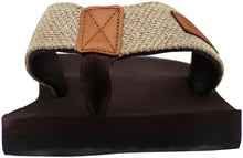Mens Flip Flop Sandal Brown/Tan