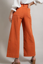 Clay Soft Washed Wide Leg Pants