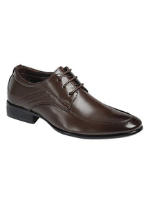 Coffee Boys Lace Up Dressy Loafer