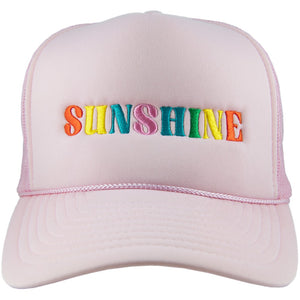 Sunshine Foam Hat Light Pink