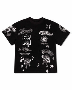 Black Sound Of Music Graphic Tee