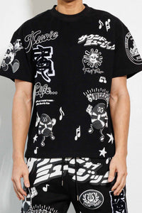Black Sound Of Music Graphic Tee