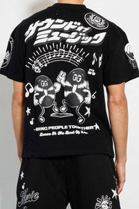 Black Sound Of Music Graphic Tee