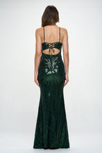 Hunter Sleeveless Maxi Dress Featuring Right Leg Slit