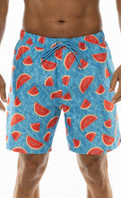 Blue Swimming Trunk Board Shorts Elastic