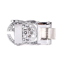 Men's Decor Rotating Bling Ratchet Belt