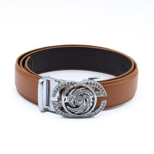 Men's Decor Rotating Bling Ratchet Belt