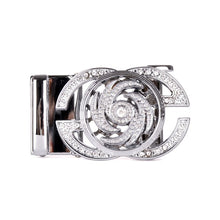 Men's Decor Rotating Bling Ratchet Belt