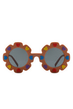 Children Junior Round Circle Heart Sunglasses