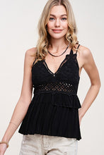 Black Ballet Bralette Top