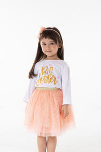 Peach Tutu Skirt