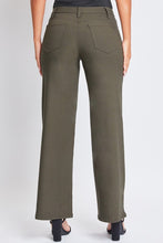 Dark Olive Junior Hyperstretch High Rise Wide Leg