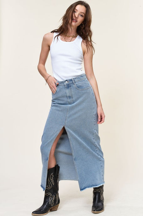 Denim Mendoza Skirt