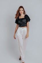 White Safiya Palazzo Pants