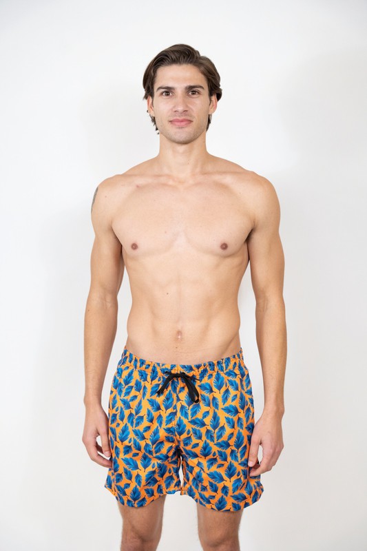 Mens Printed Swim Shorts