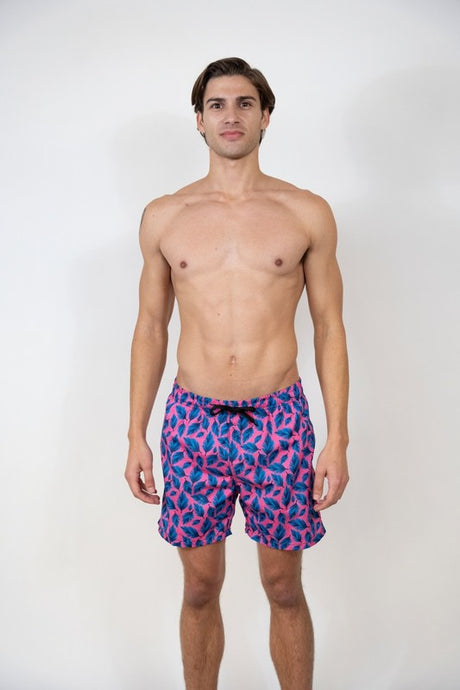Mens Printed Swim Shorts