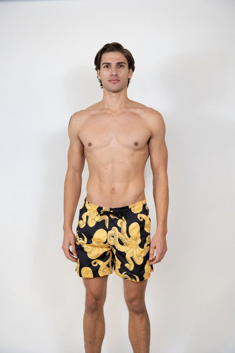 Mens Printed Swim Shorts