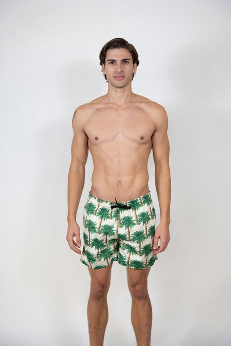 Mens Printed Swim Shorts