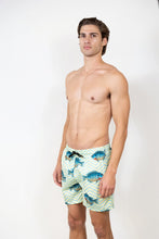 Mens Printed Swim Shorts