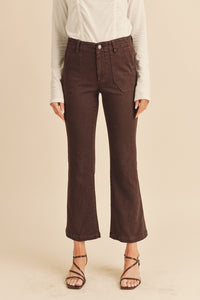 Chocolate Janesa Denim Pants