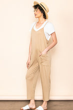 Sand French Terry Jogger Fit Overall Jumper