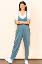 Denim French Terry Jogger Fit Overall Jumper