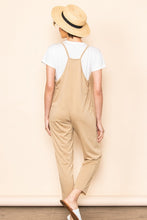Sand French Terry Jogger Fit Overall Jumper